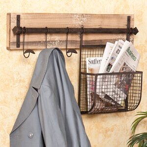 Selby Entryway Wall Coat Rack with Storage