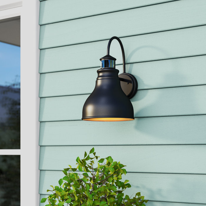 Laurel Foundry Modern Farmhouse Lavardin Dualux Led Outdoor Barn Lavardin Dualux Led Outdoor Barn Light With Motion Sensor