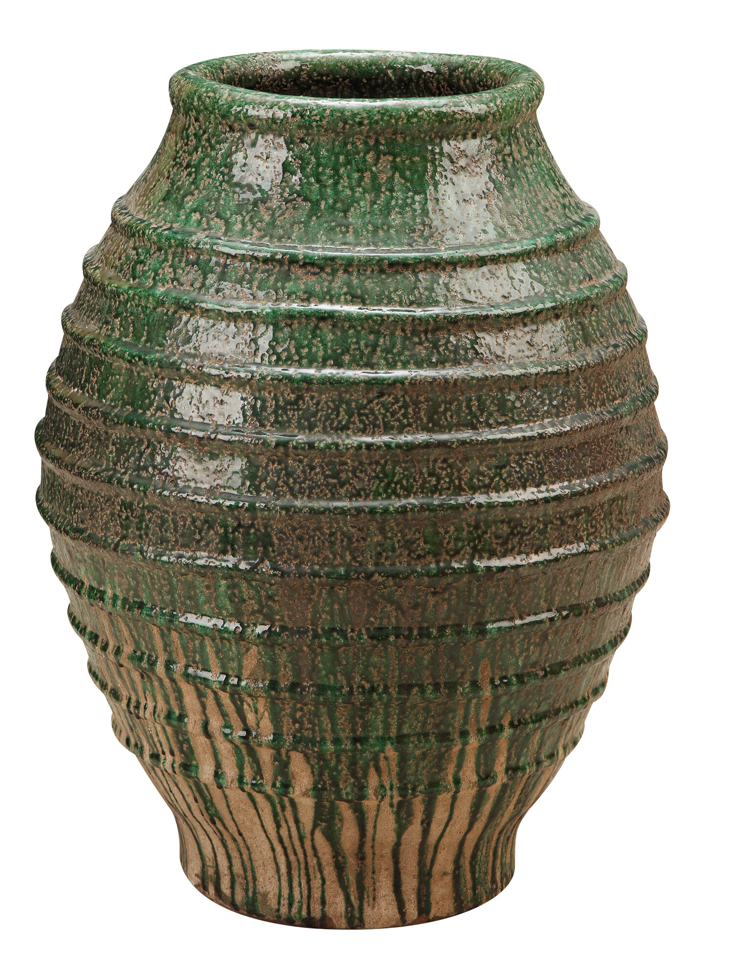 adairsville terracotta floor vase