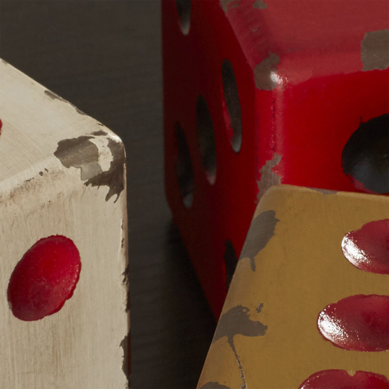 Mercury Row Dice Decor Sculpture & Reviews Wayfair