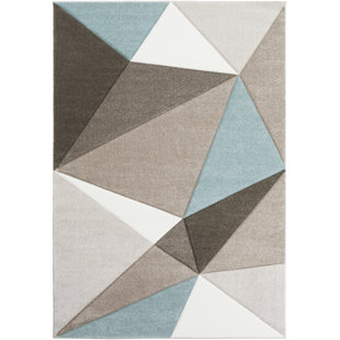Modern Brown Tan Area Rugs Allmodern Browne Gray Blue Brown Area Rug
