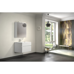 bad11® 70 cm Wandmontierter Waschtisch Pelagia ..