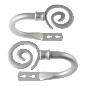 Spiral Curtain Holdback (Set of 2)