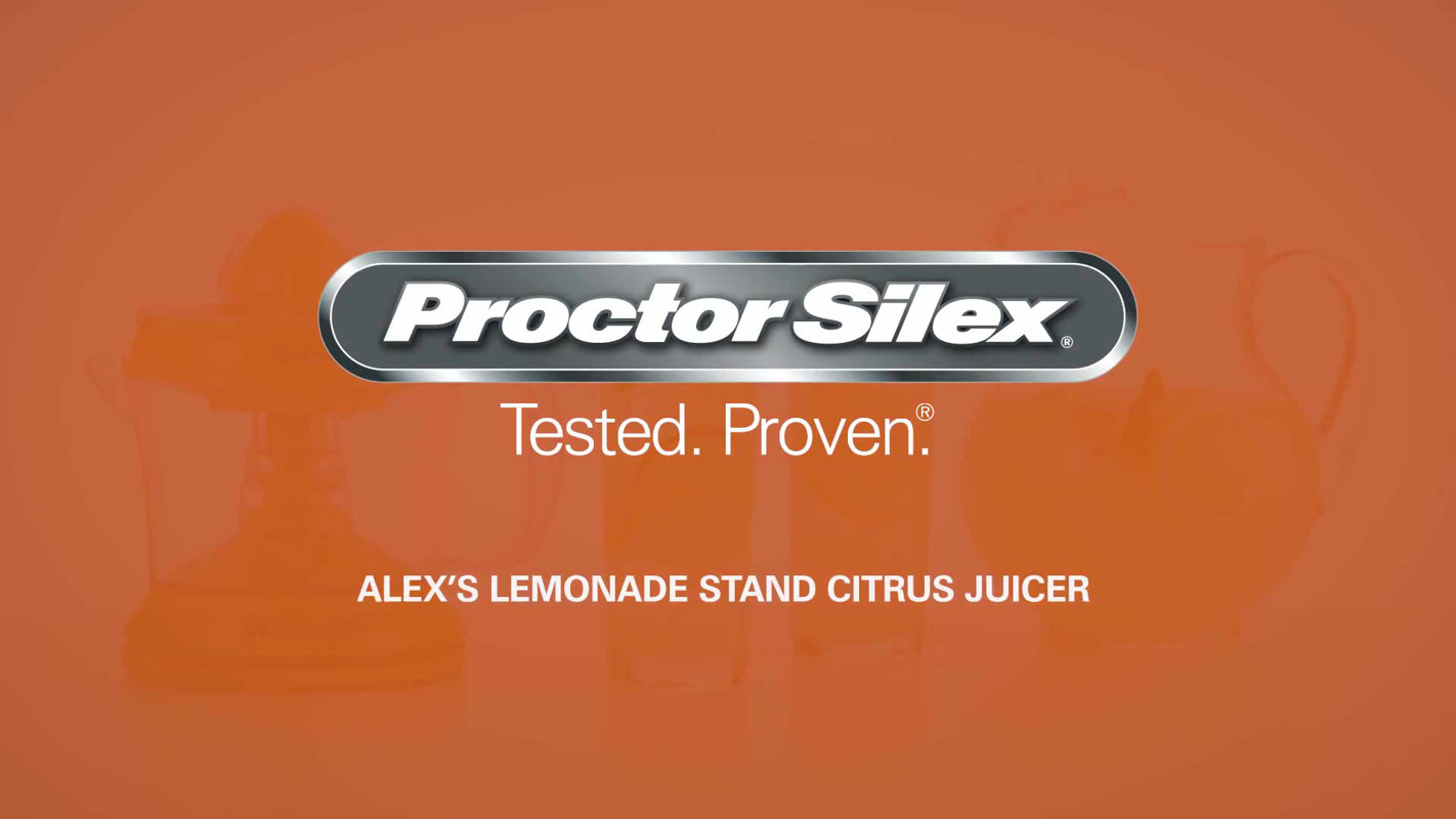ProctorSilex Alex's Lemonade Stand Citrus Juicer & Reviews Wayfair