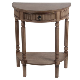 Half Circle End Side Tables You Ll Love Wayfair Save