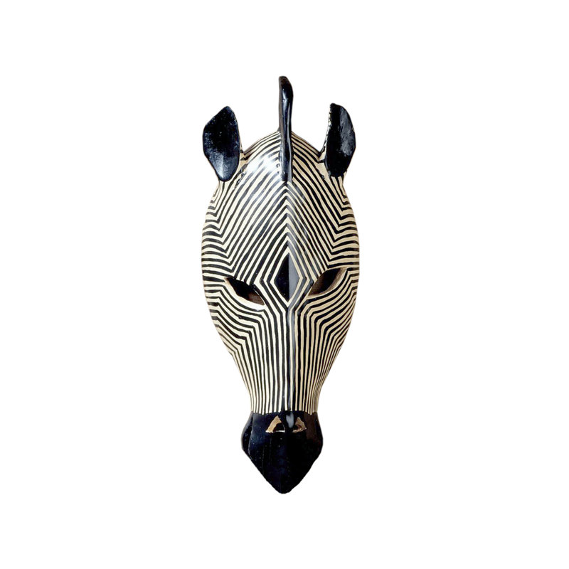 Design Toscano Tribal Style Zebra Mask Wall Décor & Reviews Wayfair