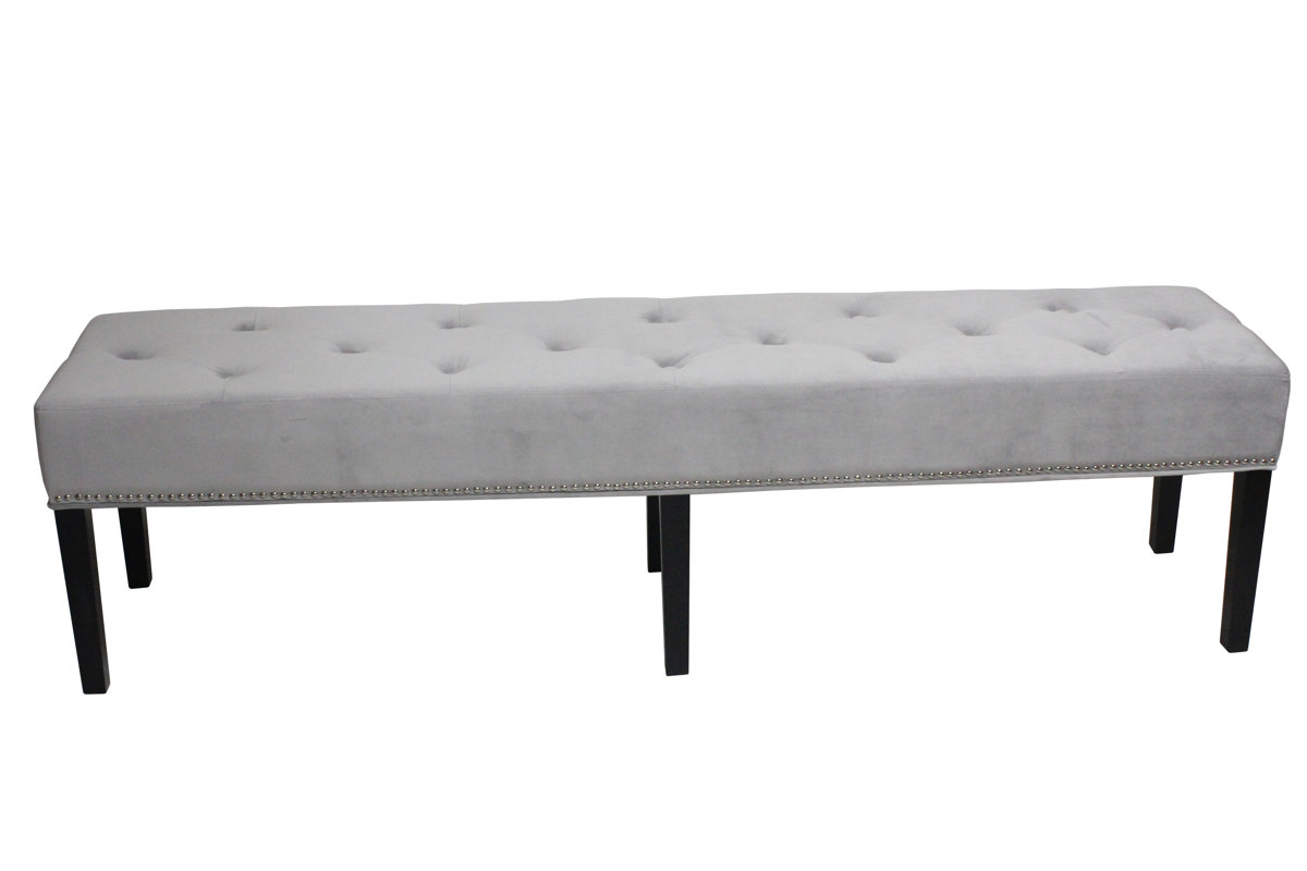 Hd Couture King Velvet Upholstered Bedroom Bench Reviews Wayfair - Defaultname hd couture king velvet upholstered bedroom bench reviews wayfair - defaultname