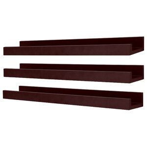 Edge Picture Frame Ledge (Set of 3)