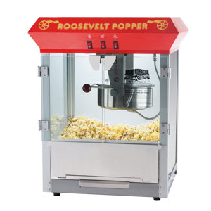 8 Oz. Roosevelt Antique Popcorn Machine