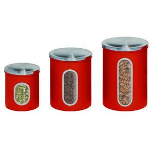 3 Piece Kitchen Canister Set