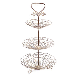 3 Tier Basket Stand Wayfair 3 Tier Basket Stand