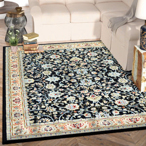 Concord Navy Blue Area Rug
