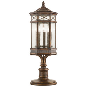 Holland Park Outdoor 3-Light Pier Mount Light
