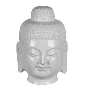 Ceramic Buddah Head Bust