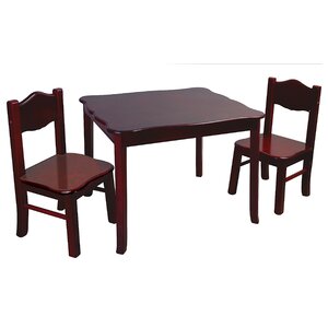 Matilda Kids 3 Piece Table and Chairs Set