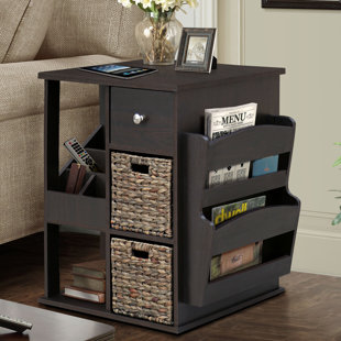 End Side Tables With Drawers Wayfair Quickview