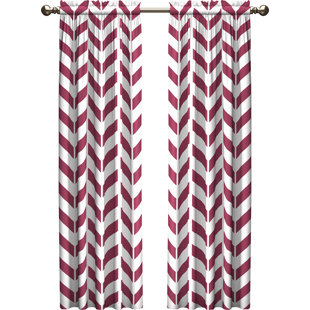 Chevron Pink Curtains D You Ll Love Wayfair Quickview