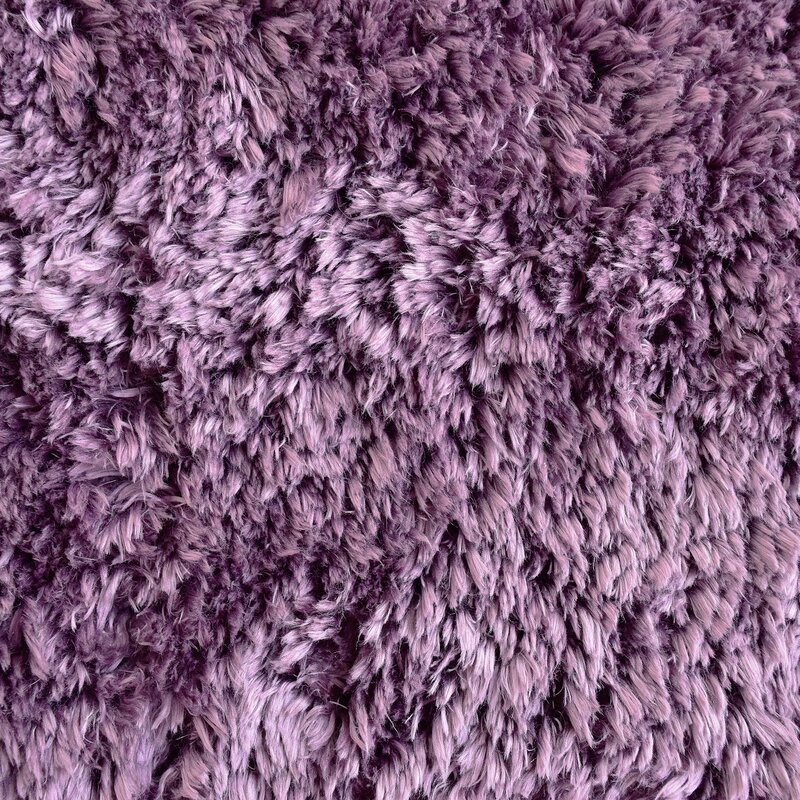 Imagine Rugs Fur Purple Area Rug & Reviews 