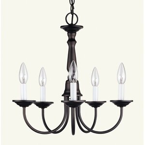 Cloverfield 5-Light Candle-Style Chandelier