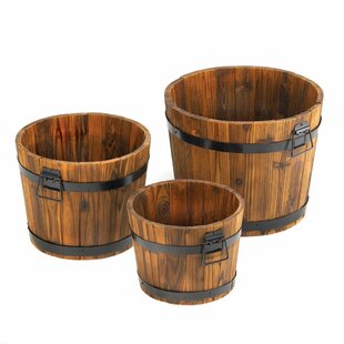 3 Piece Fir Barrel Planter review