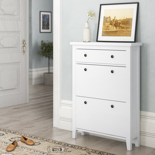 Schuhschrank DANIELLE von CLASSICLIVING Weiß
