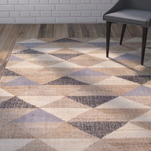 Vasta Hand-Woven Khaki Area Rug