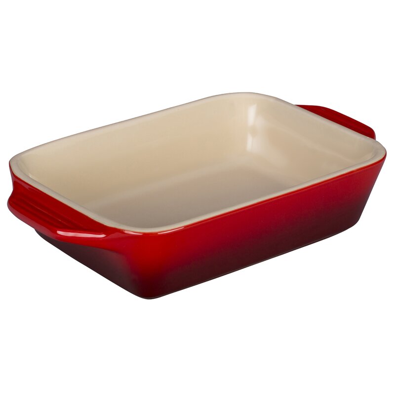 Le Creuset Stoneware Rectangular Baking Dish & Reviews | Wayfair