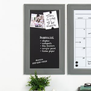 Contemporary Wall Mounted Chalkboard