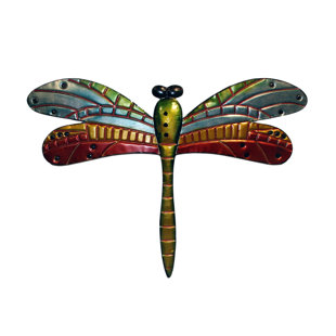 Metal Dragonfly Decor Wayfair Metal Dragonfly Wall Décor