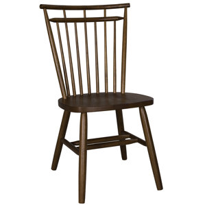 Marni Spindle Back Solid Wood Dining Chair (Set of 2) by August Grove