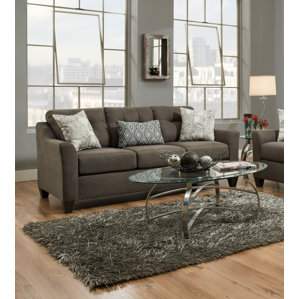 Woolsey Upholstery Hide-A-Bed Sleeper Sofa by Simmons Upholstery by Red Barrel Studio