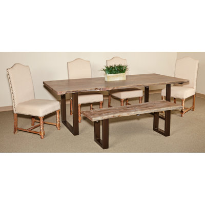 Waldman Solid Wood Dining Table Waldman Solid Wood Dining Table