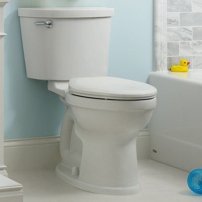 American Standard Champion Pro1.6 GPF Elongated Two-Piece Toilet (Seat Not Included)  Color: Bone