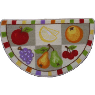 Half Moon Kitchen Rugs Wayfair Half Moon Fruit Kitchen Mat