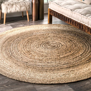 Round Jute Sisal Rugs You Ll Love Wayfair Latham Rigo Jute Hand Woven Tan Area Rug