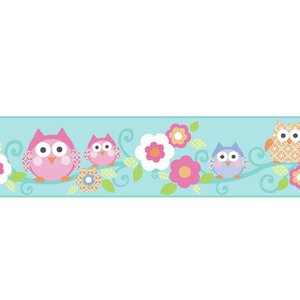 Cool Kids Owl Branch Wall Border