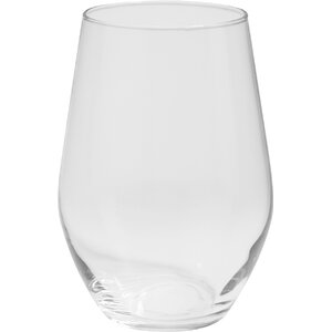 Edmondo 19 oz. Stemless Wine Glass (Set of 12)