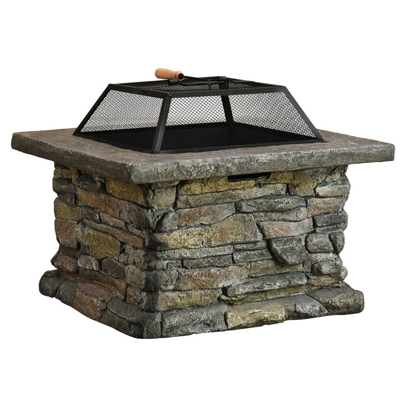 Laurel Foundry Modern Farmhouse Colton Faux Stone Wood ...