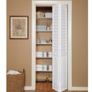 Bi Fold Louvered Interior Doors You Ll Love Wayfair Louvered Pvc Vinyl Lvr Pnl Bi Fold Doors