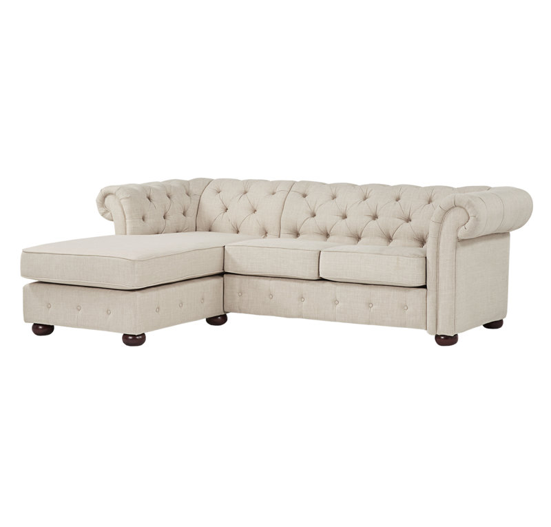Brockway Chesterfield Sofa Chaise