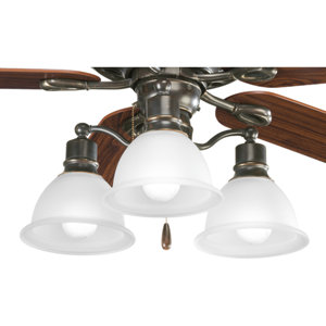 Gradall 3-Light Branched Ceiling Fan Light Kit