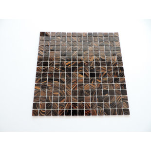 Gl Mosaic Tile You Ll Love In 2019 Wayfair Quickview Brown Gold