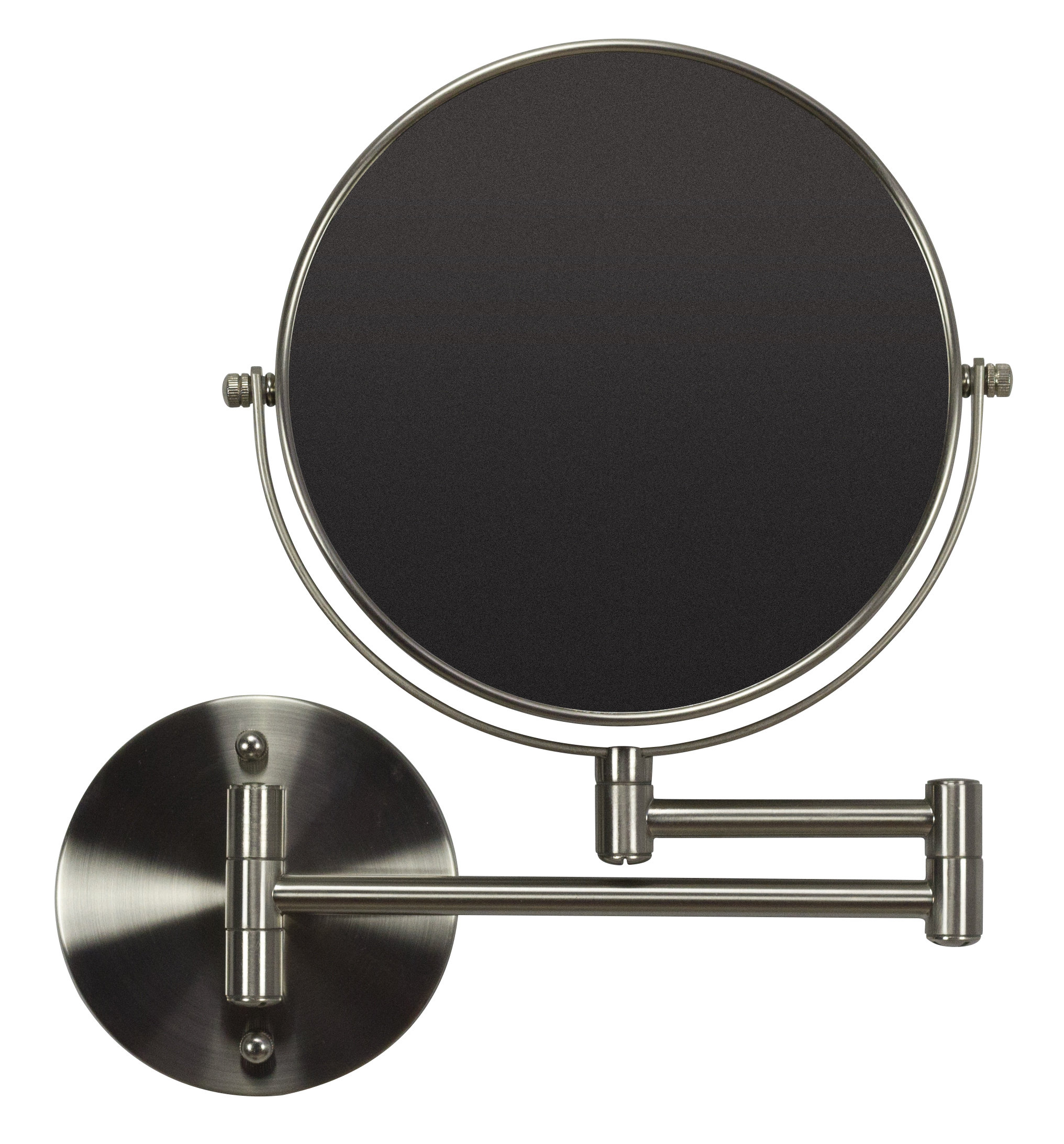 Royalpurplebathkitchen Boonville Round Br Mirror Wall Mount Royalpurplebathkitchen Boonville Round Br Mirror Wall Mount Magnifying Vanity Wayfair