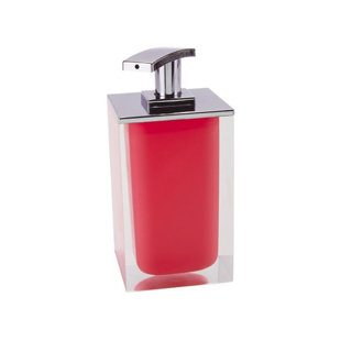 Red Soap Dispenser Bathroom Accessories You Ll Love Wayfair Quickview