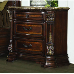 Night Stand With Marble Top Wayfair Quickview