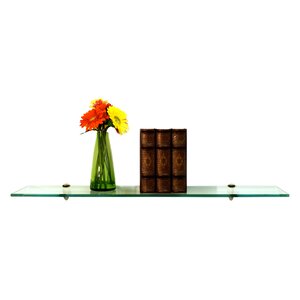 Floating Glass Shelves Wall Shelf