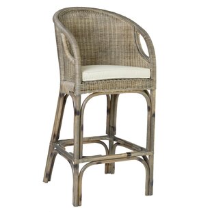 Light Yellow Saddle Kitchen Bar augustine rattan 28 bar stool