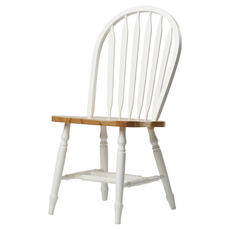 August Grove Audette Windsor Arrowback Solid Wood Dining Chair