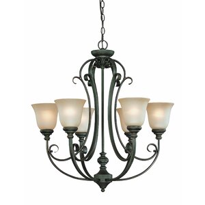 Chalfont 6-Light Shaded Chandelier