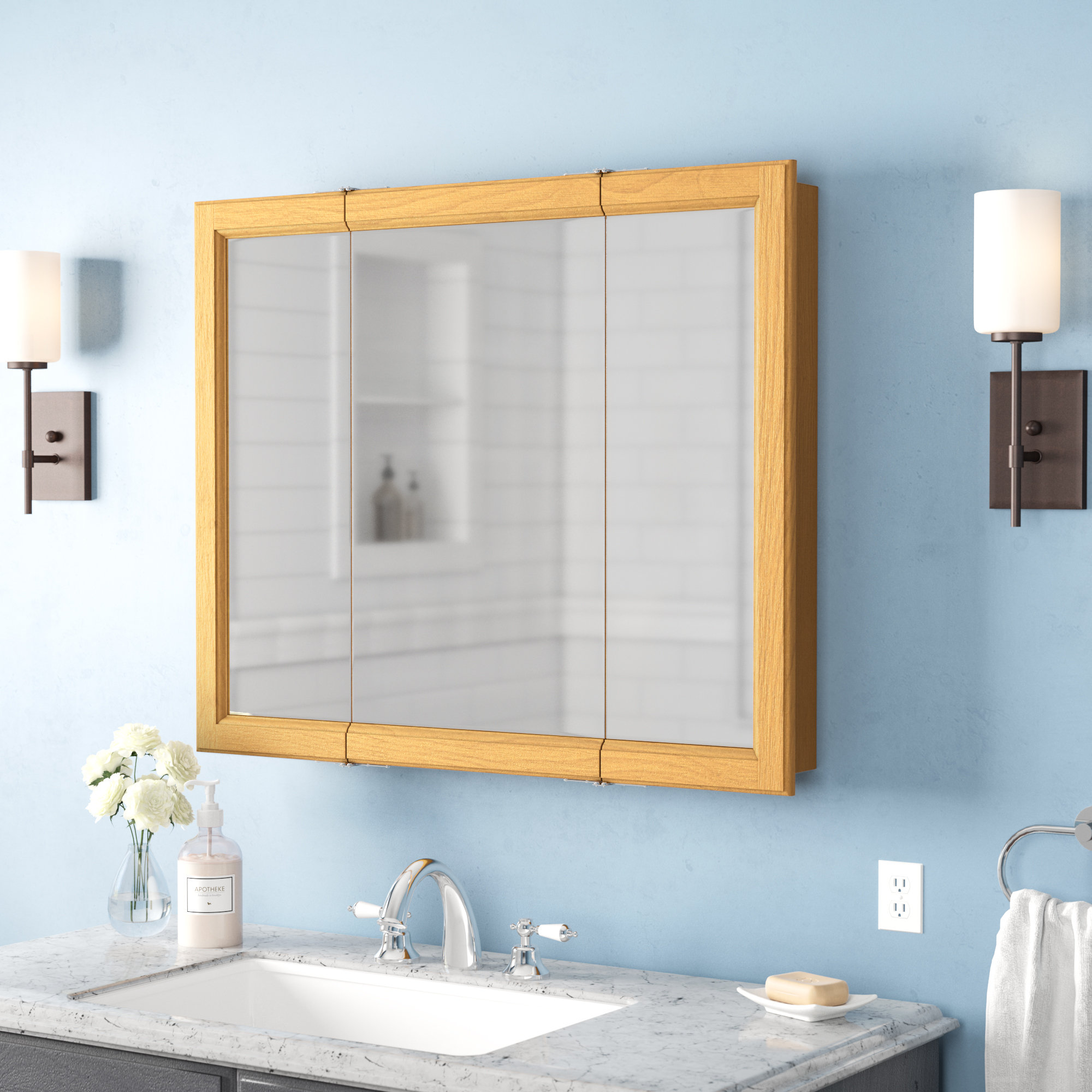 Andover Mills Steubenville 36 X 30 Surface Mount Medicine Cabinet Andover Mills Steubenville 36 X 30 Surface Mount Medicine Cabinet Wayfair